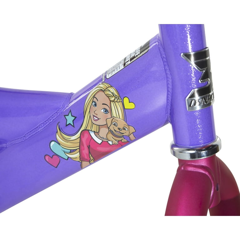 Dynacraft Barbie 18 Inch Girls BMX Bike For Age 6 9 Years Walmart