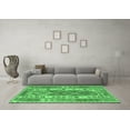 thumbnail image 3 of Ahgly Company Indoor Rectangle Persian Emerald Green Traditional Area Rugs, 5' x 7', 3 of 4