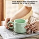 thumbnail image 2 of Taza de café de cerámica Yuarrent Verde claro, 2 of 6
