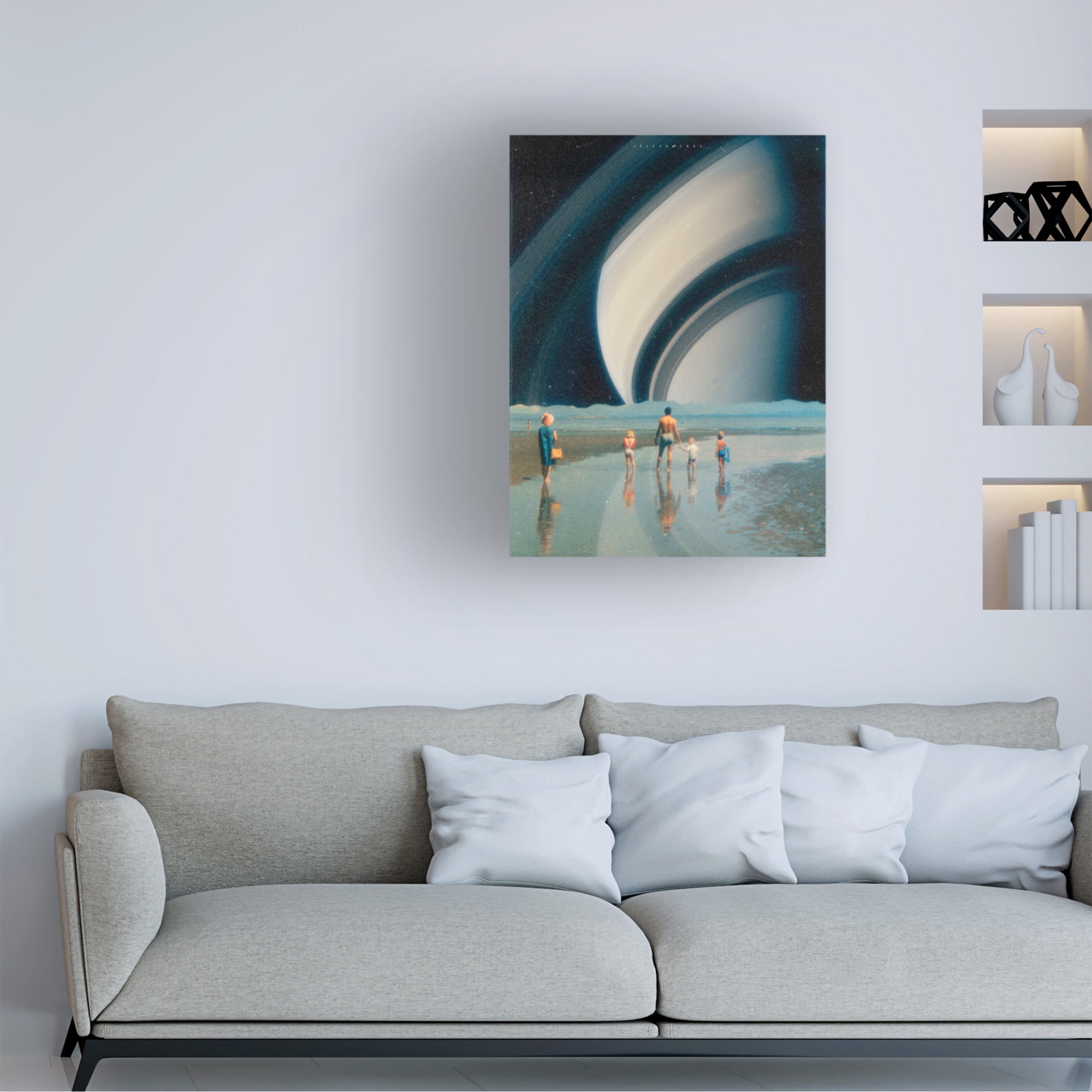 Trademark Fine Art spacerocket art 559 Canvas Wall Art