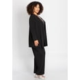 thumbnail image 3 of Catherines Women's Plus Size Embellished 3-Piece Pant Suit, 3 of 4