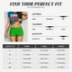 thumbnail image 5 of Fotbe Green Shorts Sin Costuras – Shorts Deportivos de Cintura Alta para Mujer, Elásticos para Gimnasio, Yoga, Running o Ciclismo-Small, 5 of 8