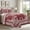 Red, variant on Superior Woven Jacquard Bedspread Set King Size, 3-Piece Lightweight All Seasons Coverlet, Taupe