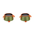 thumbnail image 1 of Sonducket cubo de pesca plegable poliéster contenedor de agua Verde 2Conjunto, 1 of 6