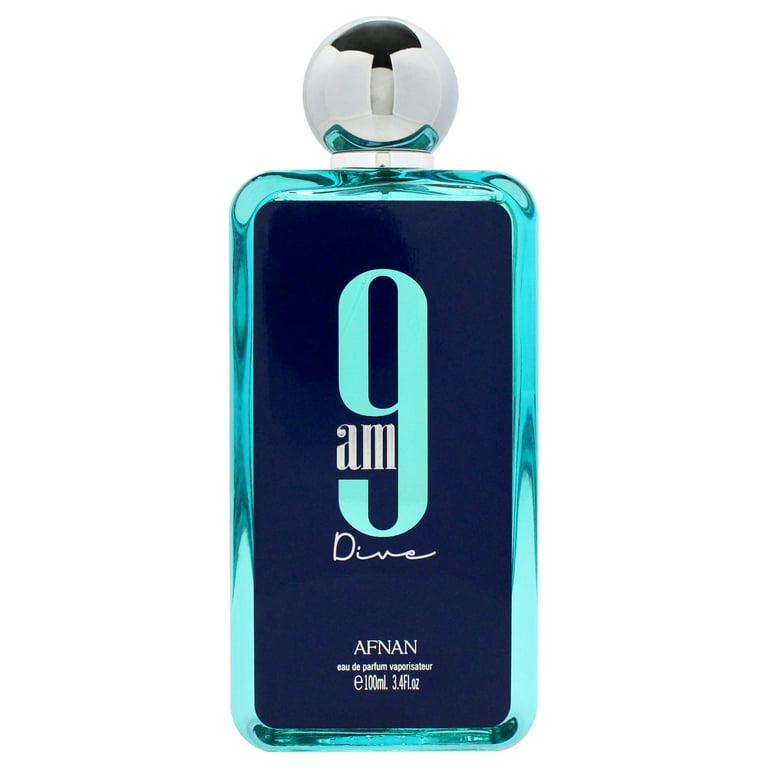 Afnan 9 AM Dive Unisex 3.4 oz Aromatic Aquatic EDP Spray with