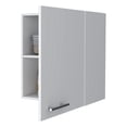 thumbnail image 6 of FM FURNITURE So- Hi Wall Cabinet with One Door White Engineered Wood, 6 of 8