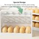 thumbnail image 3 of Toystoory Estante de almacenamiento de huevos, estante giratorio de 3 niveles para refrigerador, estante de soporte estable, caja organizadora de Organizadores de utensilios de cocina, 3 of 6
