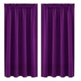 thumbnail image 2 of Curtain,Curtains For Bedroom 63 Inch Length Room Darkening Thermal Insulated Rod Pocket Curtains For Kids Room(38 X 63 Inches Long 1 Panel), 2 of 9