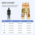 thumbnail image 4 of Xecao Gnomes Happy Thanksgiving Print Men's Straight Lounge Pajama Pants - The Ultimate in Comfortable Sleepwear-Small, 4 of 6