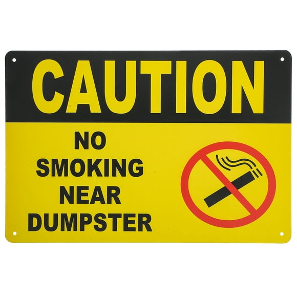 No Smoking Sign Smoking Prohibition Caution Sign Outdoor No Smoking Sign for Public