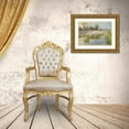 thumbnail image 3 of Messely, Paul 32x24 Gold Ornate Wood Framed with Double Matting Museum Art Print Titled - Paysage, 3 of 4