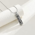 thumbnail image 4 of Urn Necklace for Ashes with Hollow Vial Cylinder Tree of Life Memorial Jewelry for Women Men Ashes Holder, 4 of 6