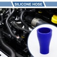 thumbnail image 2 of Unique Bargains 1 Set 18-39mm 0.75"- 1.50" ID 76mm 2.99" Length 0° Blue Car Silicone Hose with Clamps Universal, 2 of 7