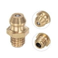 thumbnail image 4 of Uxcell Brass Straight Hydraulic Grease Fitting Assortment Accessories M6 x 1mm Thread 10 Pack, 4 of 5