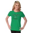 thumbnail image 3 of North Carolina Footprint Stencil Cool Womens Slim Fit Graphic Tee Brisco Brands M, 3 of 5