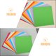 thumbnail image 4 of 600 hojas de papel cuadrado para origami: colores para manualidades, papel fácil de doblar, proyectos de manualidades para niños, suministros para grullas de origami, 4 of 6
