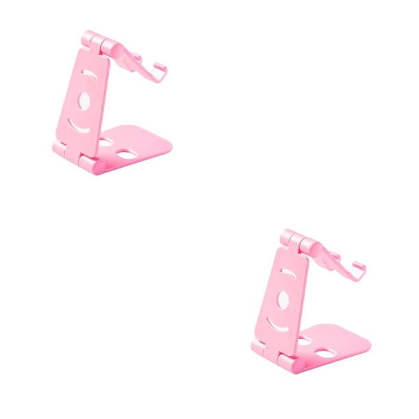 Cateissary Soporte de teléfono plegable con ajuste multiángulo, soporte de plástico plegable General para teléfono móvil de escritorio, Type1 NO1