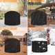 thumbnail image 3 of Funda para fogata grande, resistente y a prueba de desgarros, de tela Oxford, para exteriores, para jardín, patio, redonda (Ø80 x 50 cm), color negro, 3 of 5