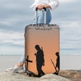 thumbnail image 7 of Hirioo Anzac Day for Elasticity Suitcase Cover (No luggage Included) Durable Luggage Protector Fits 18-32 Inch Luggage-Small, 7 of 7