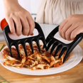 thumbnail image 3 of Shredding Tool Set, Dual-Claw Utensils for Preparing Pulled Meats, 3 of 3