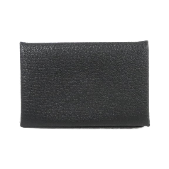 Pre-Owned Hermes Calvi 044166CK Business Card Holder/Card Case