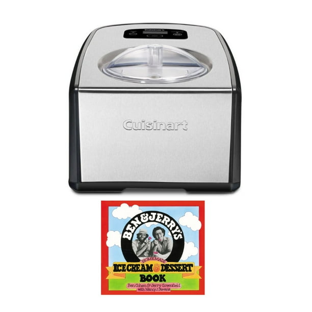 Cuisinart ICE100 Compressor Ice Cream and Gelato Maker w/ Ice Cream