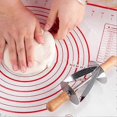 thumbnail image 3 of Stainless Steel Rolling Cutter Baking Croissant Dough Pastry Bread Wheel Tool, 3 of 5