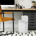 thumbnail image 4 of 4.8 Gallon Automatic Trash Can with Motion Sensor - Touchless Bathroom, Kitchen & Office Garbage Bin, 4 of 6