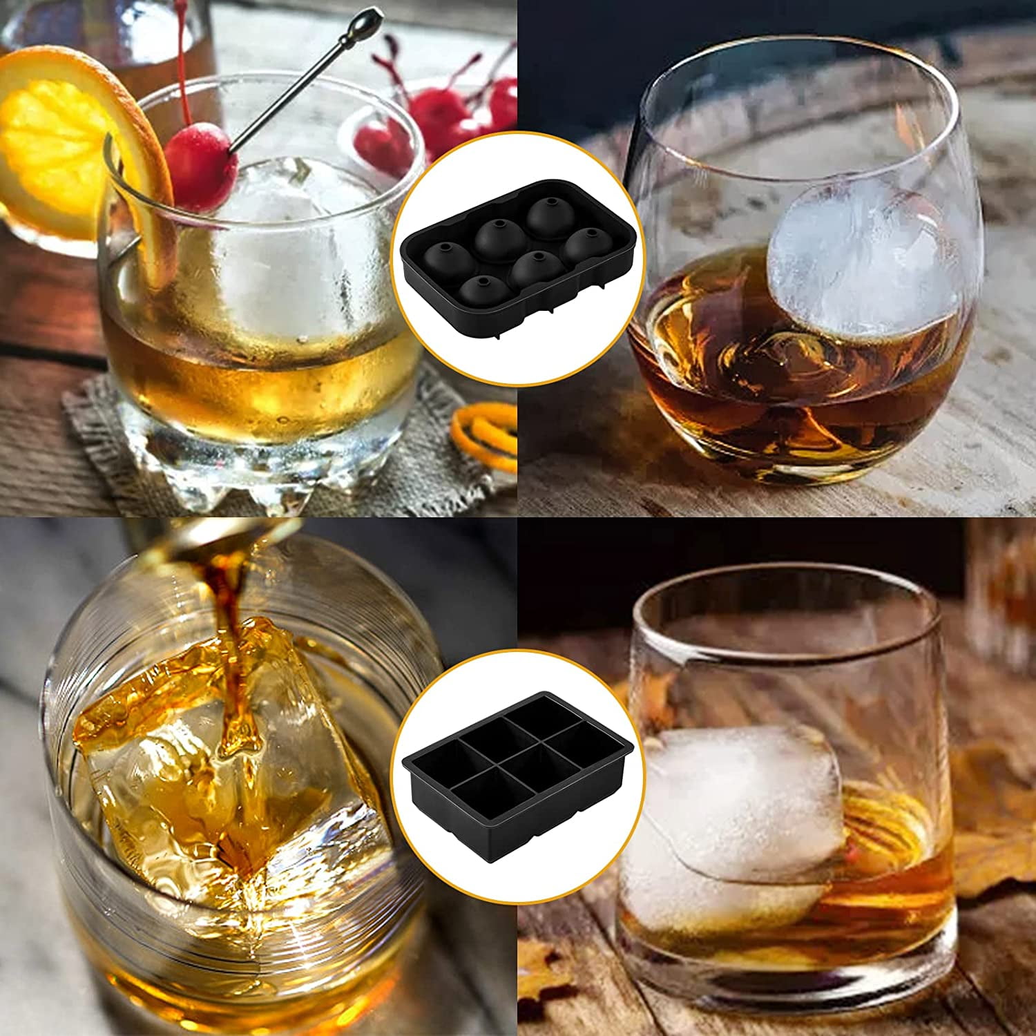Large Square Ice Cube Tray with Lid – Shop Our Favorites