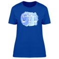 thumbnail image 1 of Libra Zodiac Blue Tee Women's -Image by Shutterstock, 1 of 1