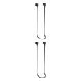 thumbnail image 2 of Electronicheart Headphone Anti-lost Strap Wireless Earphone Holder String Rope Cord Replacement for black 2Set, 2 of 6