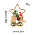 thumbnail image 2 of Hotiary 3 Pcs Christmas Bells Decor,Small Christmas Jingle Bells Ornaments with Pine Cone and Berries Xmas Tess Hanging Pendant Rustic Christmas Bells for Door Tree Wearth Decorations, 2 of 7