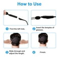 thumbnail image 5 of EEEkit 2pcs Adjustable Glasses Straps, 4pcs Anti-Slip Ear Hooks, Elastic Silicone Eyewear Retainers, 5 of 8
