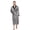 silver print, variant on Mens Silky Satin Lounge Robe