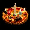 thumbnail image 5 of Birthday Candle Numbers Gold Glitter Happy Birthday Numeral for Weddings, Reunions, Theme Party Perfect Babys Pets Birthday Cake Candle (Number 3), 5 of 7