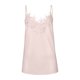 thumbnail image 5 of ICHUANYI Clearance Women's Fashion Casual Summer Sling Solid Color Sleeveless Lace V-Neck Top(Pink, XL) ICHUANYI WER2023081403468, 5 of 6