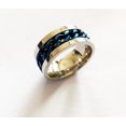 thumbnail image 1 of Anillos de cadena giratoria de acero de titanio para mujeres y hombres, anillo giratorio de descompresión, anillo de cadena multifuncional, abrebotellas, regalo, 1 of 4