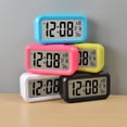 thumbnail image 5 of CNKOO Snooze Function Digital Alarm Simple And Friendly Design Alarm Perfect Gift For Students  Kids  Children  Older  White, 5 of 5