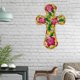 thumbnail image 5 of 5D diamante pintura ornamento para niños adultos decoración de pared taladro completo Pascua pintura por números Kit cristal mosaico rosa cruz, 5 of 8