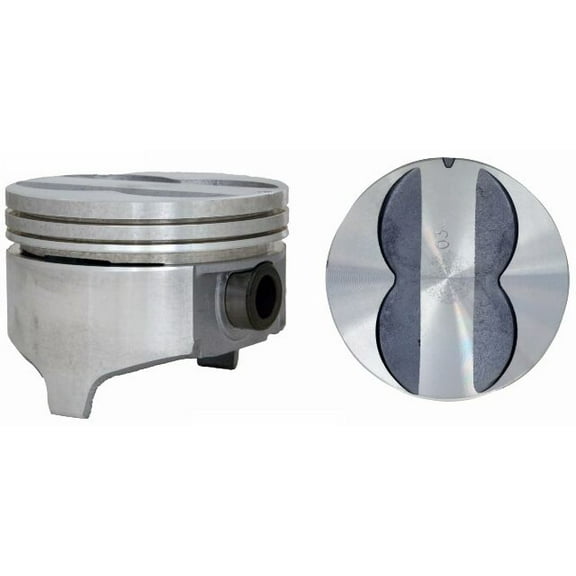 Set of 8 Flat Top Super Duty Pistons for 70-76 GM/Pontiac 7.5L/455 | .060 (1.50mm Oversized) | 4.210in. Bore Diameter