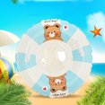 thumbnail image 1 of Aro salvavidas de PVC para niños, resistente al desgaste, suave, reutilizable, conveniente para fiestas en la playa JShteea  El nuevo, 1 of 9