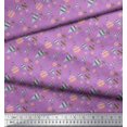 thumbnail image 3 of Soimoi Rayon Crepe Fabric Paisley Panel Decor Fabric Printed Yard 46 Inch Wide, 3 of 3