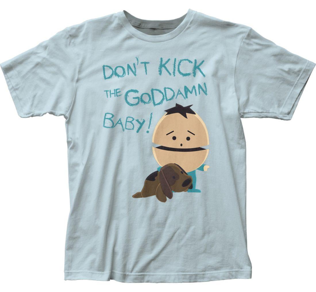 Impact - South Park- Don't Kick The Baby Apparel T-Shirt - Blue