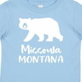 thumbnail image 4 of Inktastic Missoula, Montana White Bear Silhouette Boys or Girls Baby T-Shirt, 4 of 5