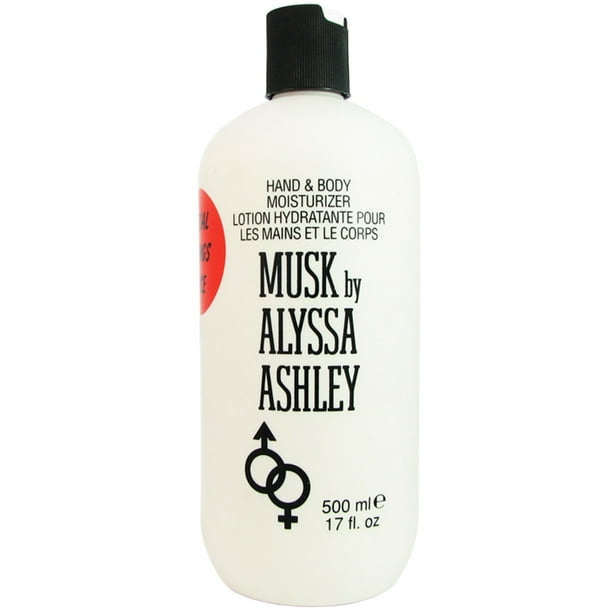 Musk by Alyssa Ashley 17 oz 500 ml Hand & Body Lotion