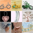 thumbnail image 5 of fastboy Aluminum Wire Thickness Bendable Wires Bike Easy to Use Handy Installation Durability Rust-proof for Crafts DIY silver, 5 of 5