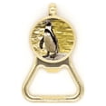 thumbnail image 1 of Southern Ocean Penguin Antarctic Science Nature Beer Bottle Cap Opener Stainless Steel Key Chain, 1 of 3