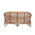 thumbnail image 5 of bali & pari Aliane Rattan BOHO Loveseat, Natural Brown, 5 of 10