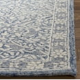 thumbnail image 3 of SAFAVIEH Micro-Loop Carmella Oriental Wool Area Rug, Blue/Ivory, 9' x 12', 3 of 8