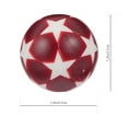 thumbnail image 2 of BRIGHTFUFU 10Pcs Plastic Football Foosball Machine Accessory Dark Red Replacement Balls Indoor Gaming, 2 of 7